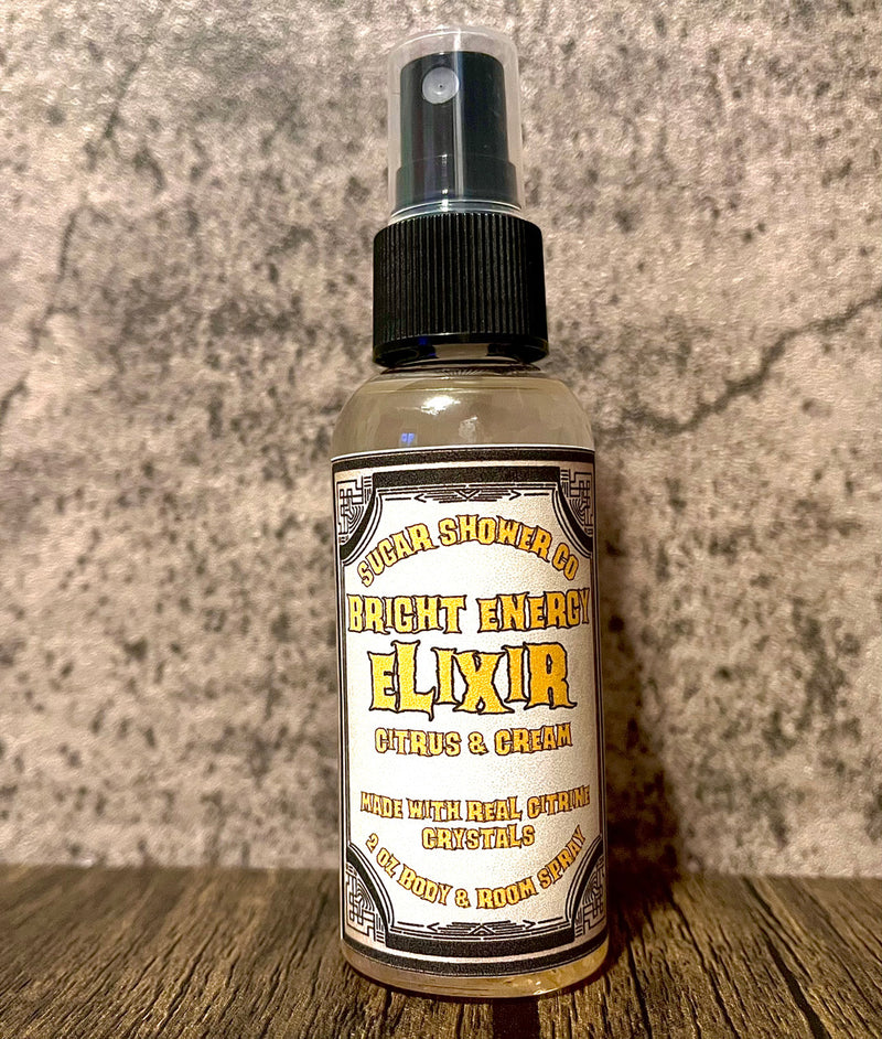 ☀️ Bright Energy Elixir – Crystal Infused Body + Room Spray