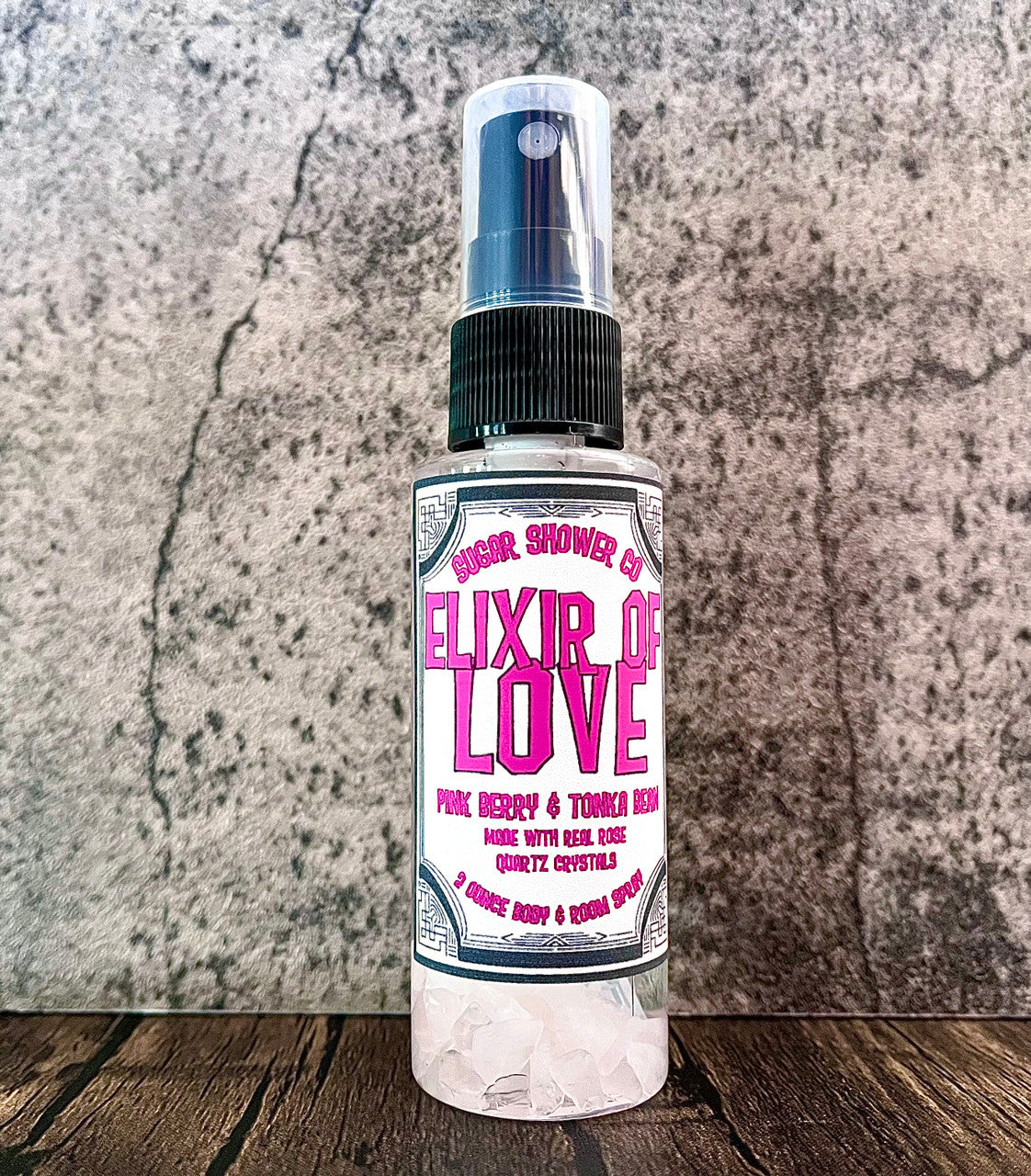 💗 Elixir of Love – Crystal Infused Body + Room Spray