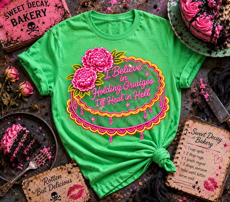 💚🩷 HEAL IN HELL TEE 🩷💚