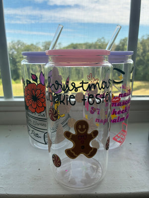 Custom Glass Tumbler🥤
