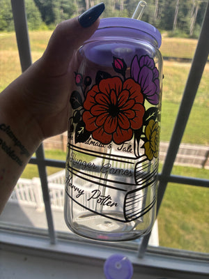 Custom Glass Tumbler🥤