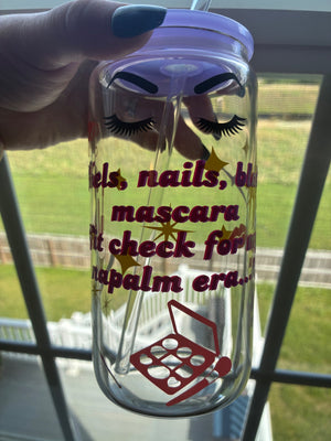 Custom Glass Tumbler🥤