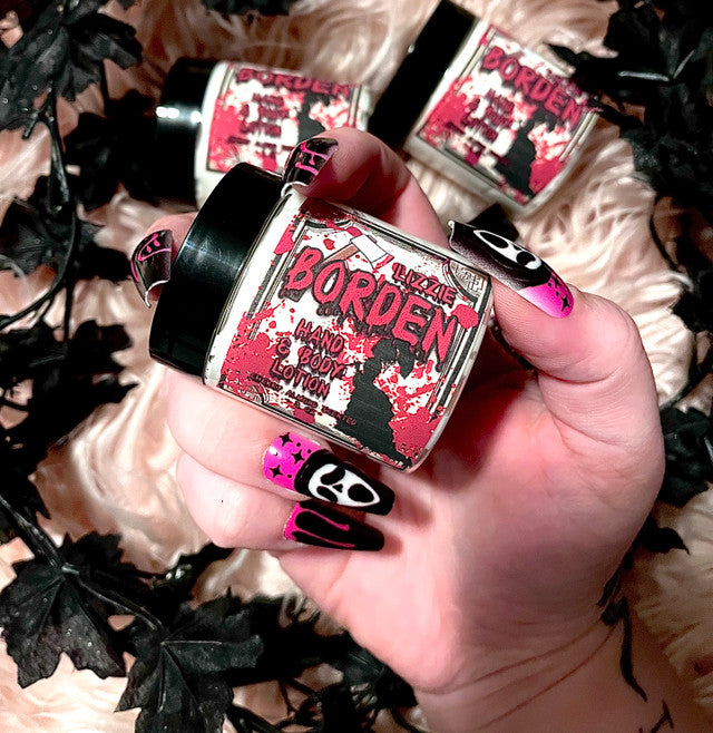 Lizzie Borden Hand & Body Lotion - Cherry Almond