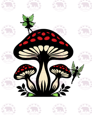 Mushroom Fairy Tee – Whimsical Woodland Magic