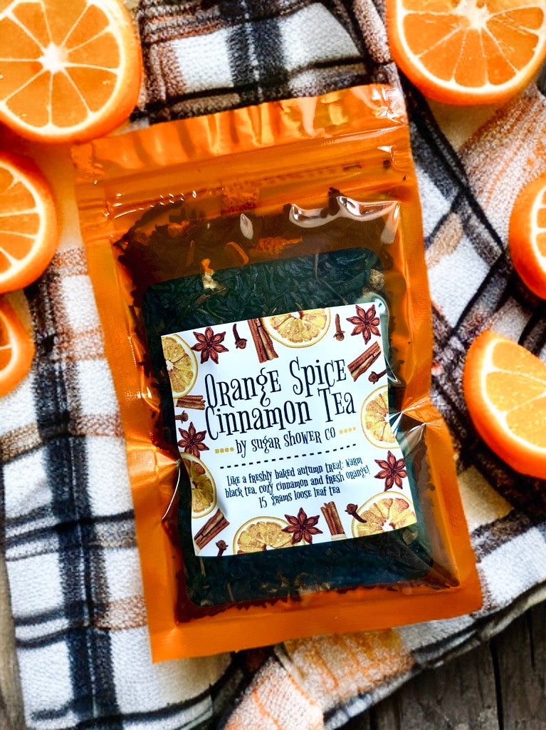 Orange Spice Cinnamon Tea Loose Leaf Tea