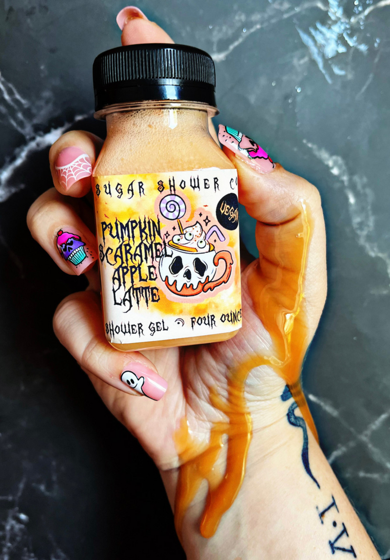 ✨🎃 Pumpkin Scaramel Apple Latte Shower Gel 🛁✨