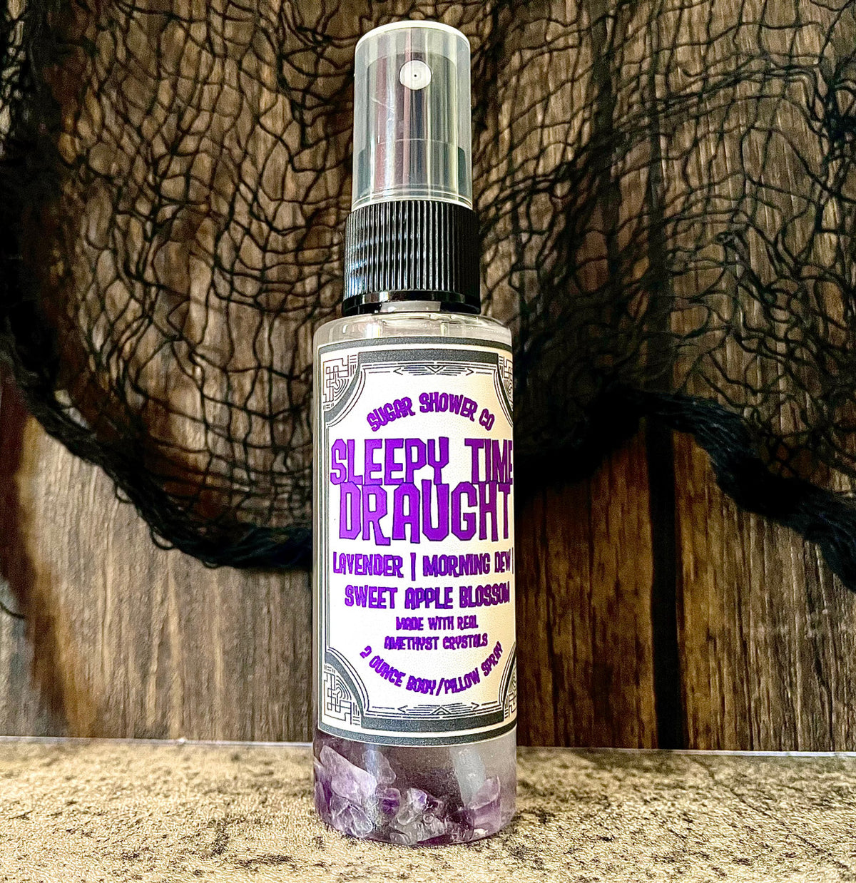 ✨ Sleepy Time Draught – Crystal Infused Body + Pillow Spray ✨