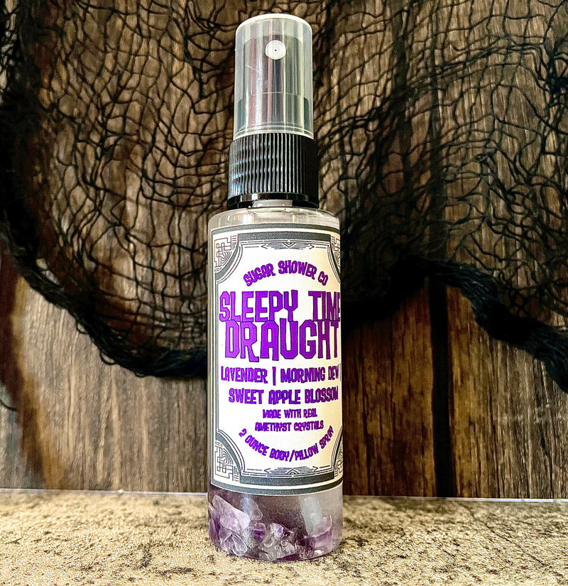 ✨ Sleepy Time Draught – Crystal Infused Body + Pillow Spray ✨
