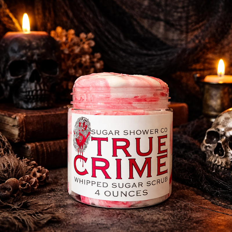 True Crime Foaming Sugar Scrub