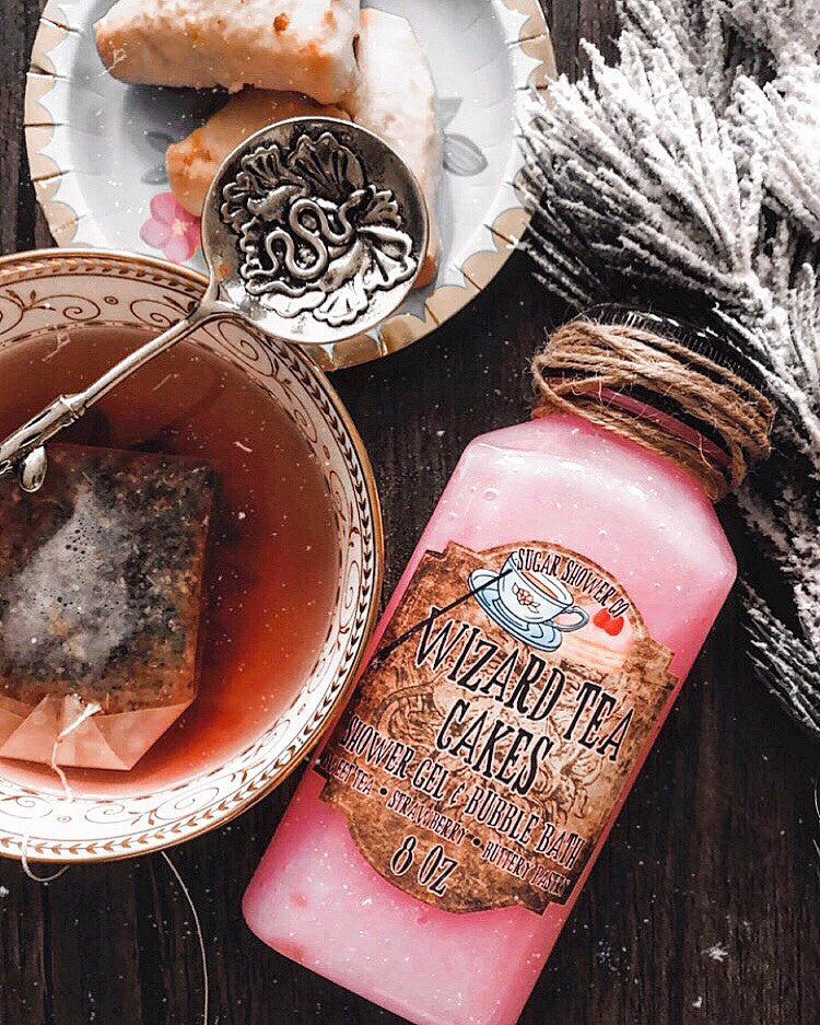 Wizard Tea Cakes Shower Gel & Bubble Bath